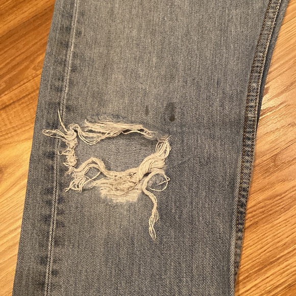 Levi’s 505 Super Distressed Jeans Size Mens 30 x 34 - Picture 6 of 16